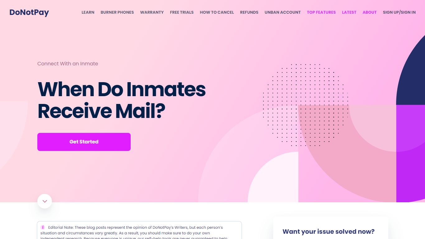 When Do Inmates Receive Mail and Packages? - DoNotPay